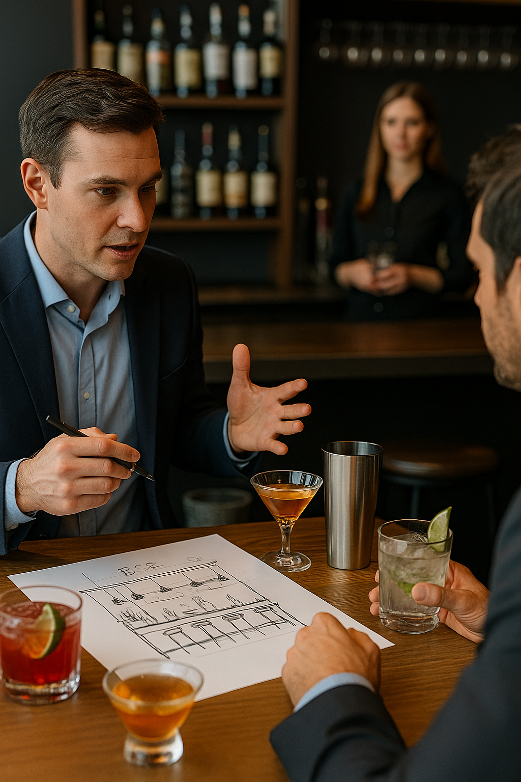 Beratung und Cocktailkonzept